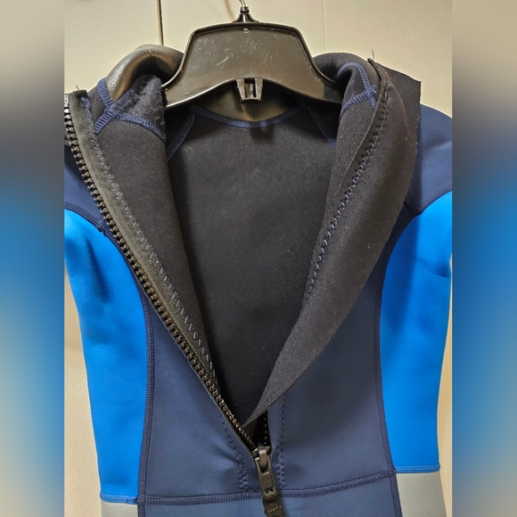 Rip Curl Child’s Shorty Wetsuit Kids  blue - Picture 3 of 6